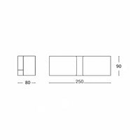 Ideal Lux Clips - Applique da Parete in 2 Misure e Finiture Ideallux Lampade da parete interno