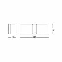 Ideal Lux Clips - Applique da Parete in 2 Misure e Finiture Ideallux Lampade da parete interno
