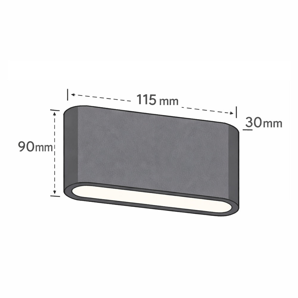 Vivida Cloe VOD 62_10 e 62_11 - plafoniera LED IP54 in 2 misure Vivida luce Lampade da parete esterno