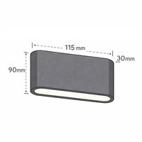 Vivida Cloe VOD 62_10 e 62_11 - plafoniera LED IP54 in 2 misure Vivida luce Lampade da parete esterno