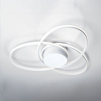 Clover plafoniera colore bianco disponibile nella versione 3000K e 4000K e nella misura 54Ø oppure 80Ø Vivida international Lampade da soffitto