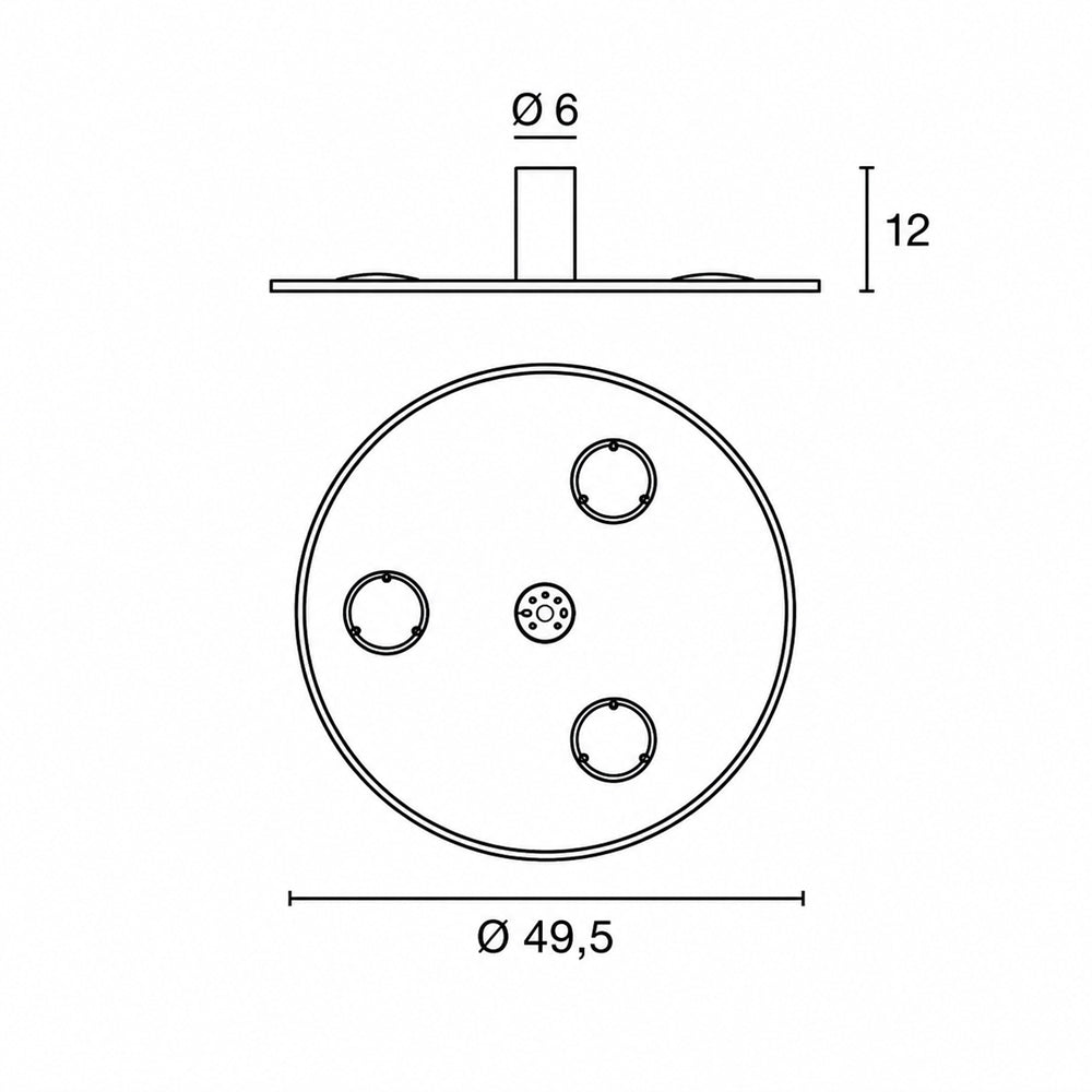 Rotaliana Collide H3 plafoniera LED design dimmerabile 2700K 3000K Rotaliana Lampade da soffitto