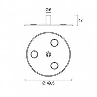 Rotaliana Collide H3 plafoniera LED design dimmerabile 2700K 3000K Rotaliana Lampade da soffitto