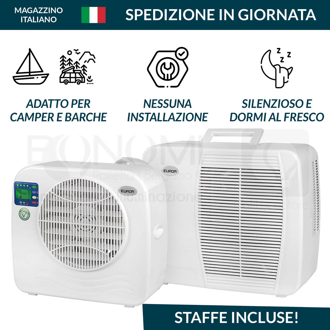 Eurom AC2401 condizionatore portatile split 2400 btu 450w Altre Materiale elettrico