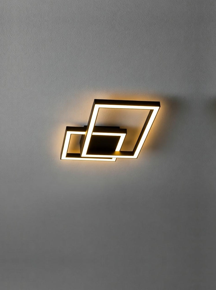 Perenz Cross - lampada da parete LED dimmerabile bianco o nero Perenz Lampade da parete interno