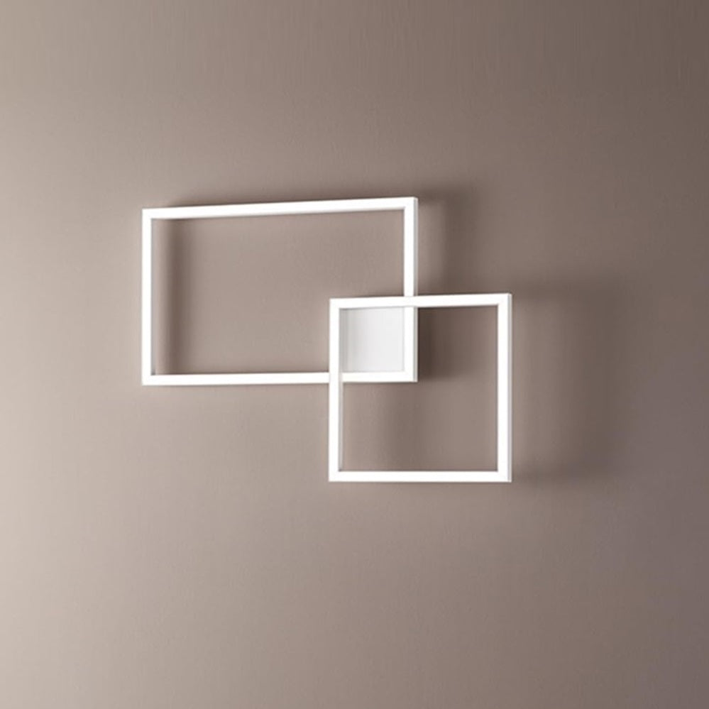 Perenz Cross plafoniera LED dimmerabile bianca o nera - due misure con luce regolabile 3000K 4000K 6000K Perenz Lampade da soffitto