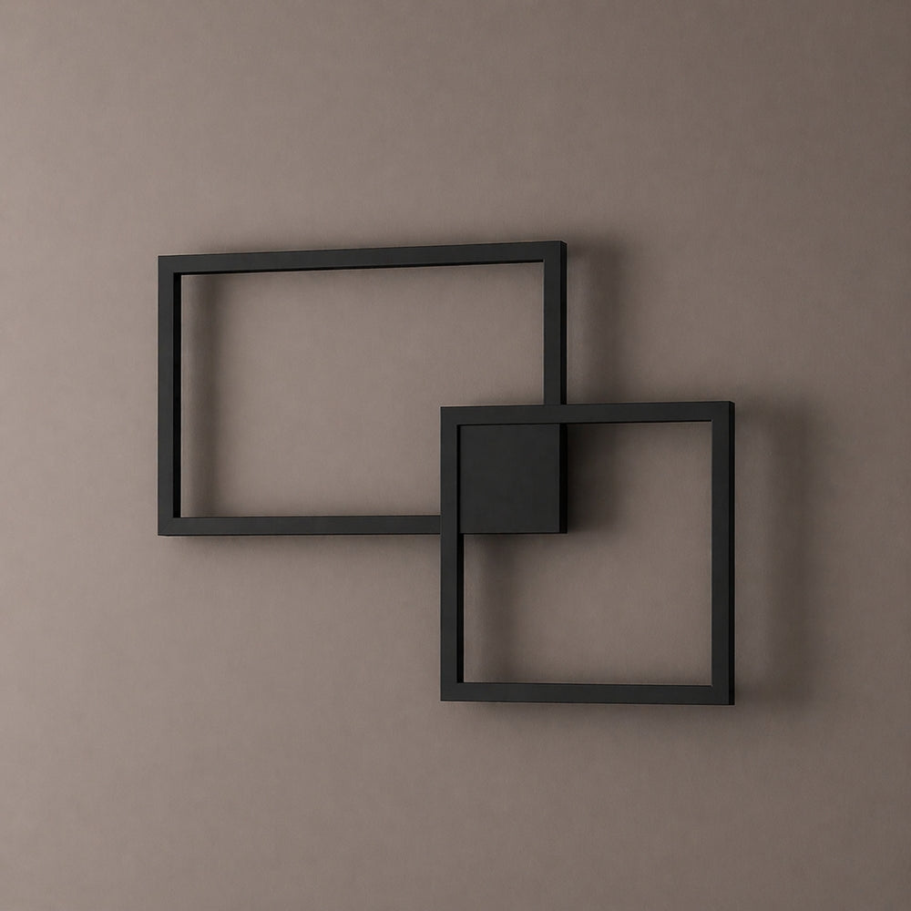 Perenz Cross plafoniera LED dimmerabile bianca o nera - due misure con luce regolabile 3000K 4000K 6000K Perenz Lampade da soffitto