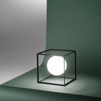 Thumbnail for CUBE Lampada da tavolo in metallo verniciato Perenz Lampade da tavolo