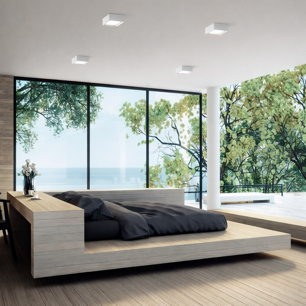 Vivida Cube Square plafoniere LED interne 3000 K