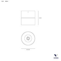 Vivida International Cyber - plafoniera LED orientabile in più misure Vivida world Faretti e lampade da incasso