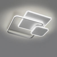 Luminascente Decline 3 - plafoniera LED quadrata 60W luce uniforme Luminascente Lampade da soffitto