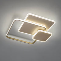 Luminascente Decline 3 - plafoniera LED quadrata 60W luce uniforme Luminascente Lampade da soffitto