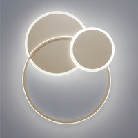 Luminascente Eclipse 3 - plafoniera LED 60W sagomata in due finiture Luminascente Lampade da soffitto