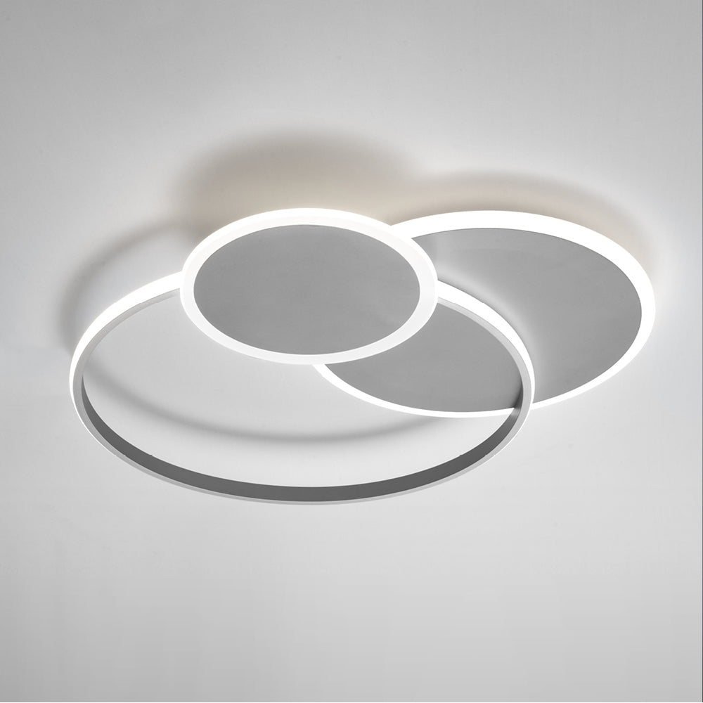 Luminascente Eclipse 3 - plafoniera LED 60W sagomata in due finiture Luminascente Lampade da soffitto