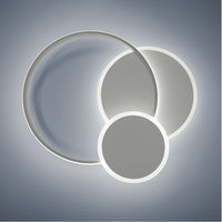 Luminascente Eclipse 3 - plafoniera LED 60W sagomata in due finiture Luminascente Lampade da soffitto