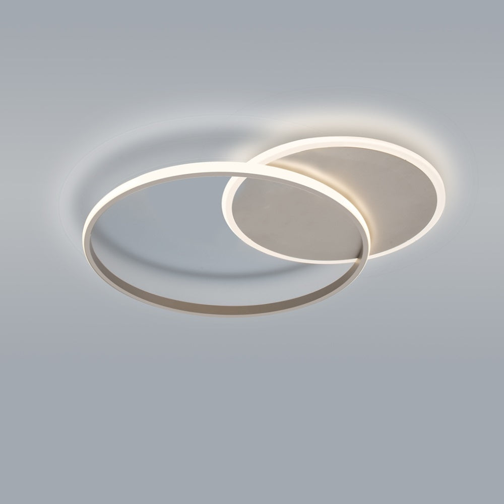 Luminascente Eclipse 2 - plafoniera LED 50W CCT selezionabile bianco o sabbia Luminascente Lampade da soffitto