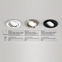 Thumbnail for Faretto da incasso orientabile in alluminio