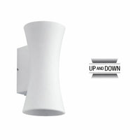 Vivida Flute VOD 67_14 - applique LED 2x7W IP54 BI DG Vivida luce Lampade da parete esterno