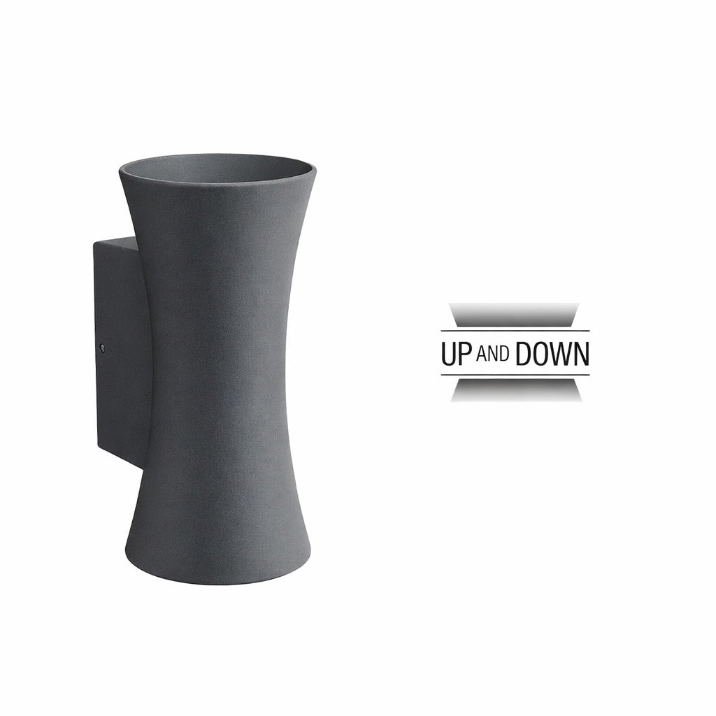 Vivida Flute VOD 67_14 - applique LED 2x7W IP54 BI DG Vivida luce Lampade da parete esterno
