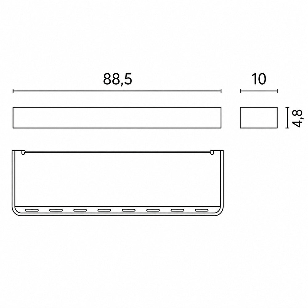Frame cri90 disponibile in vari colori Rotaliana Lampade da parete interno
