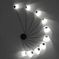 Helix da parete 10x2w 3000k Vivida international Lampade da parete interno