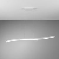 Vivida International Hyperbola - sospensione LED design (bianco, nero, sabbia)