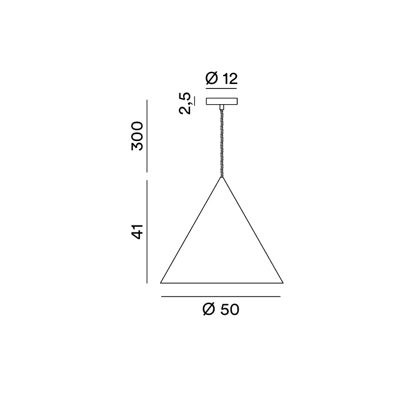 Perenz Iconic – sospensione metallo Ø 30/40/50 cm, finiture multiple