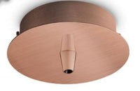 Thumbnail for Ideallux rosone standard 1 luce rame