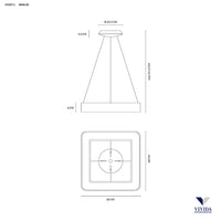 Vivida International Inner S Sospensione - design moderno in 2 misure