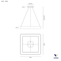 Vivida International Inner S Sospensione - design moderno in 2 misure