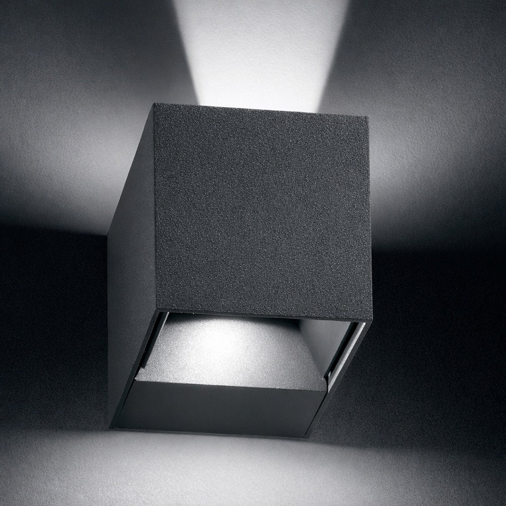 Vivida Iride LED 80x80x80 cm 3000K IP54 Vivida luce Lampade da parete esterno