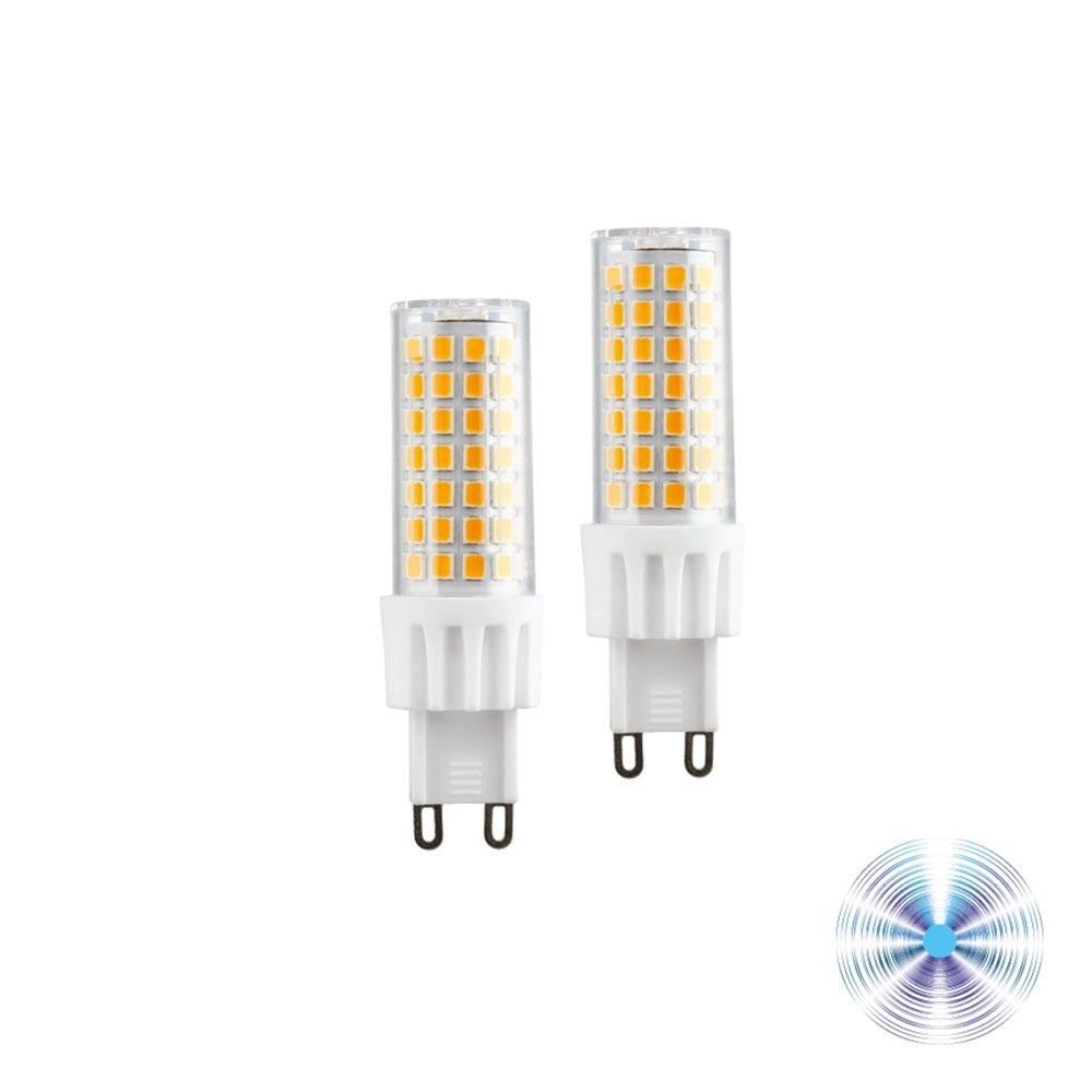 Led G9 7W 645lm 6000K G9 21x69mm 2pz/blister