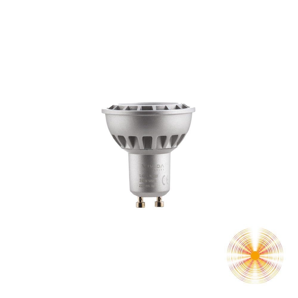 Vivida International Lampadina LED GU10 4W â€“ 3000K/4000K/6000K Vivida bulbs Lampadine e moduli led