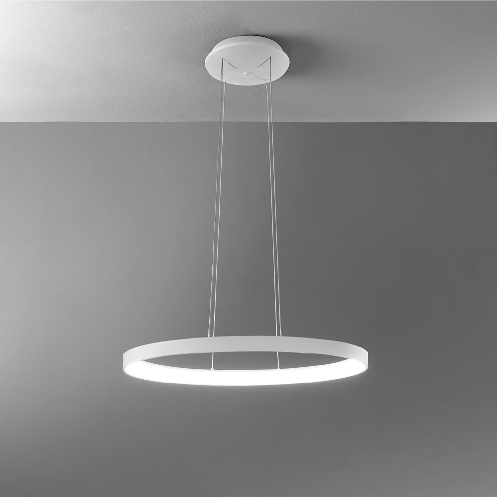 Vivida International Lifering-O - sospensione LED ovale dimmerabile in 3 misure