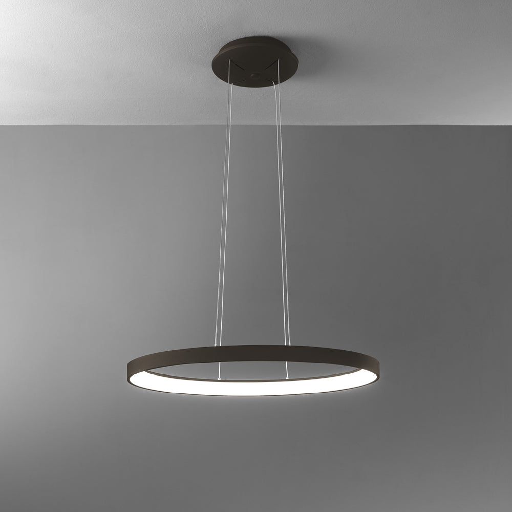 Vivida International Lifering-O - sospensione LED ovale dimmerabile in 3 misure