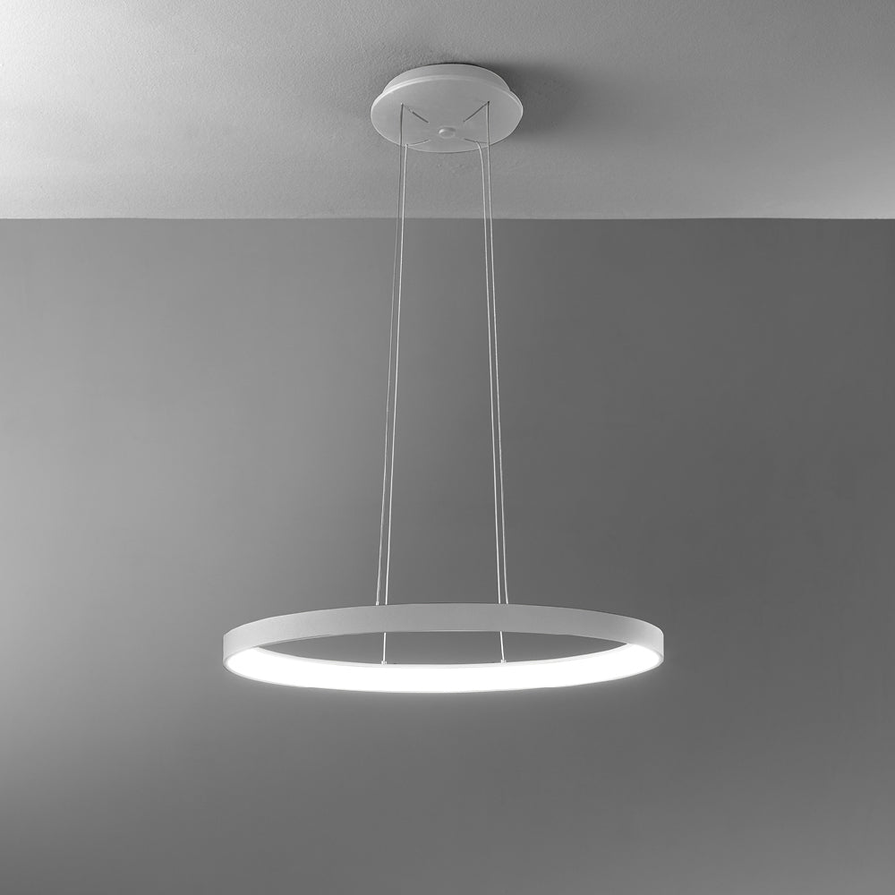 Vivida International Lifering-O - sospensione LED ovale dimmerabile in 3 misure
