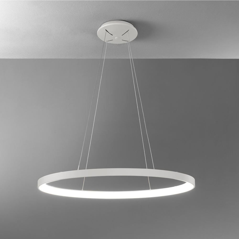 Vivida International Lifering-O - sospensione LED ovale dimmerabile in 3 misure