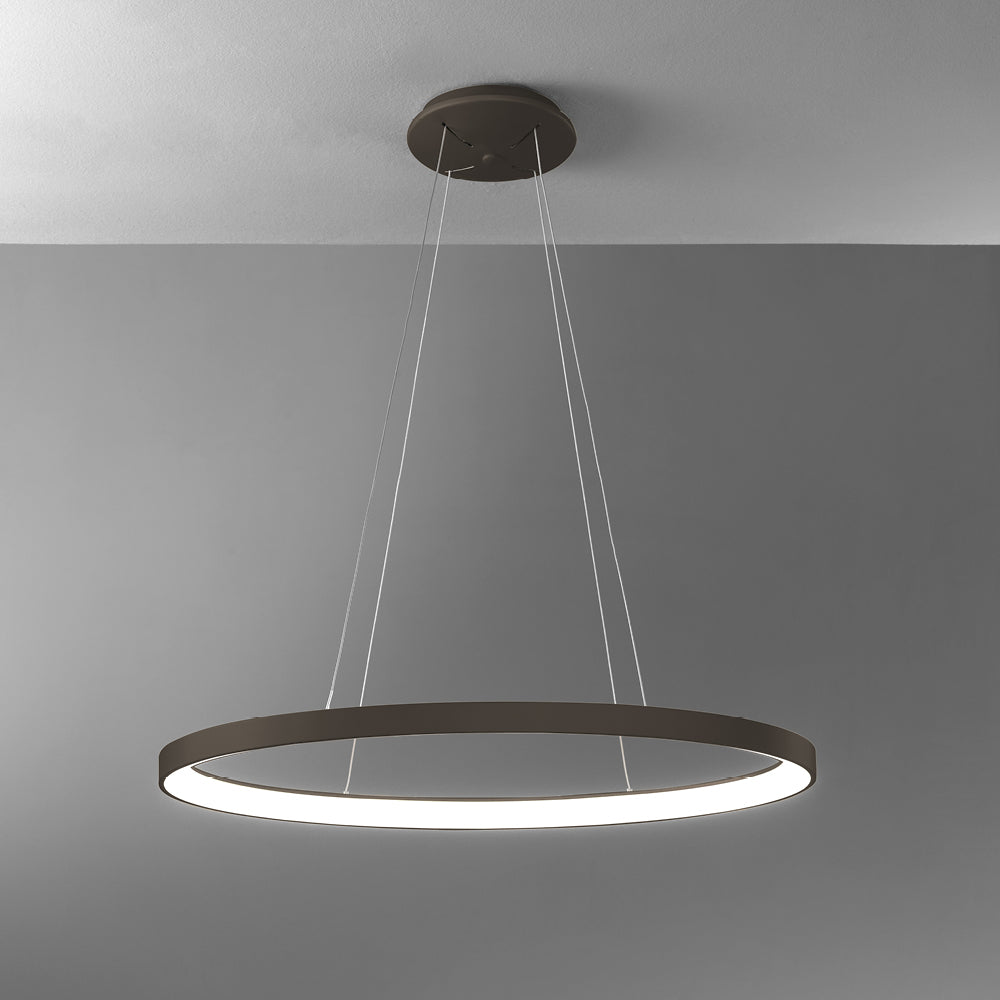 Vivida International Lifering-O - sospensione LED ovale dimmerabile in 3 misure