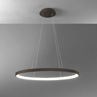 Vivida International Lifering-O - sospensione LED ovale dimmerabile in 3 misure
