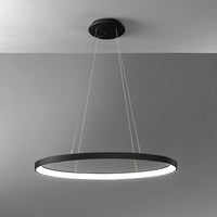 Vivida International Lifering-O - sospensione LED ovale dimmerabile in 3 misure