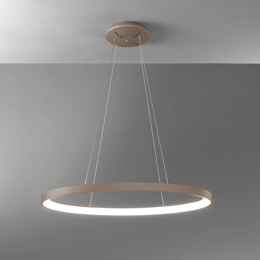 Vivida International Lifering-O - sospensione LED ovale dimmerabile in 3 misure