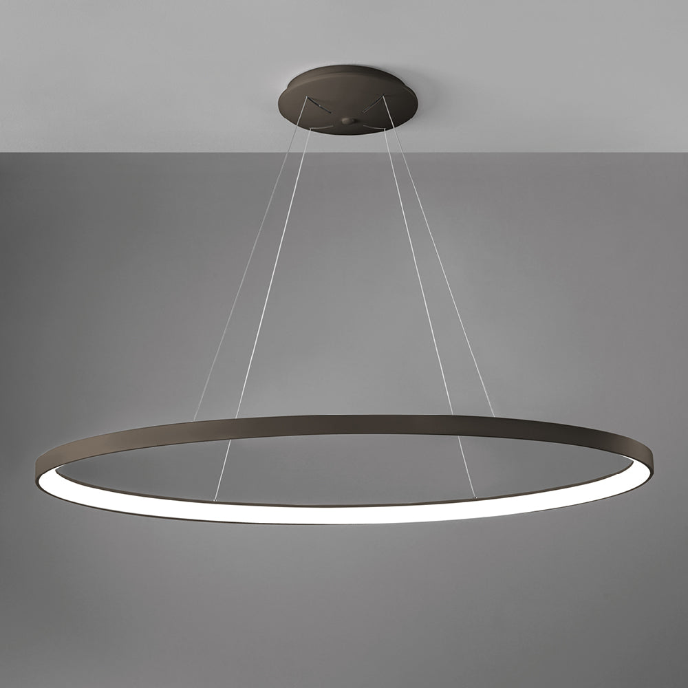 Vivida International Lifering-O - sospensione LED ovale dimmerabile in 3 misure