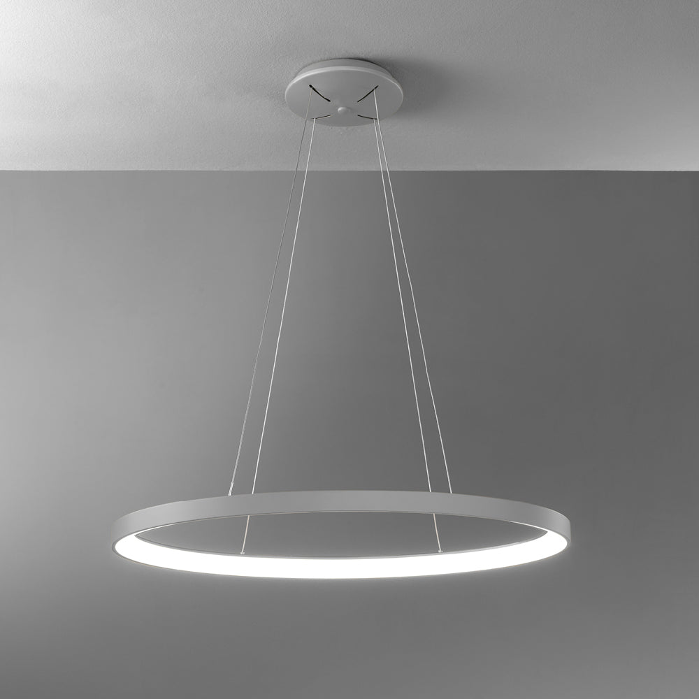 Vivida International Lifering-O - sospensione LED ovale dimmerabile in 3 misure