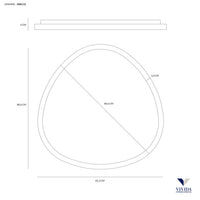 VIVIDA International Lifering-P - Plafoniera LED dimmerabile in più misure Vivida world Lampade da soffitto
