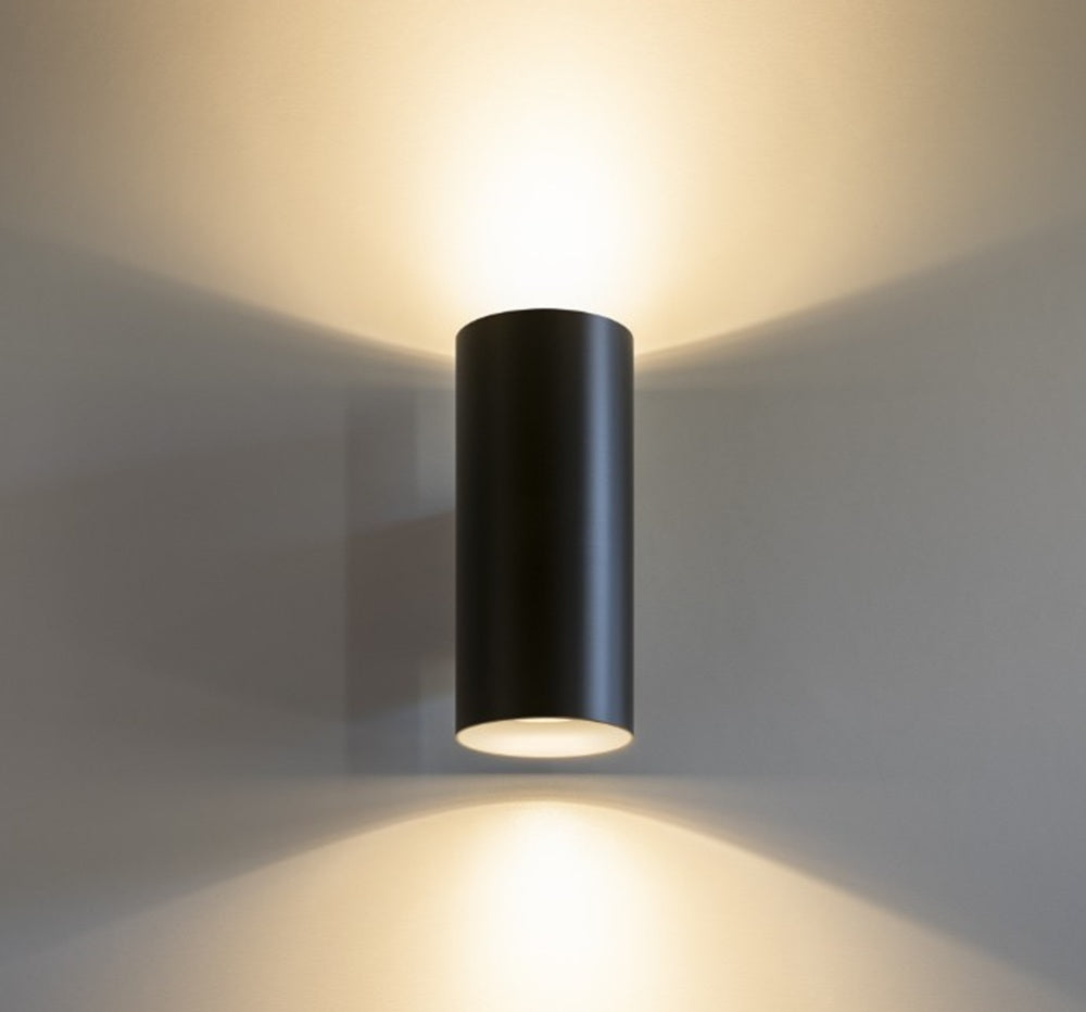Ideallux look ap2 nero Ideallux Lampade da parete interno