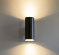 Ideallux look ap2 nero Ideallux Lampade da parete interno