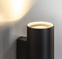 Ideallux look ap2 nero Ideallux Lampade da parete interno