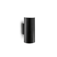 Ideallux look ap2 nero Ideallux Lampade da parete interno