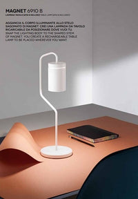 Lampada da tavolo in alluminio verniciato Perenz Lampade da tavolo