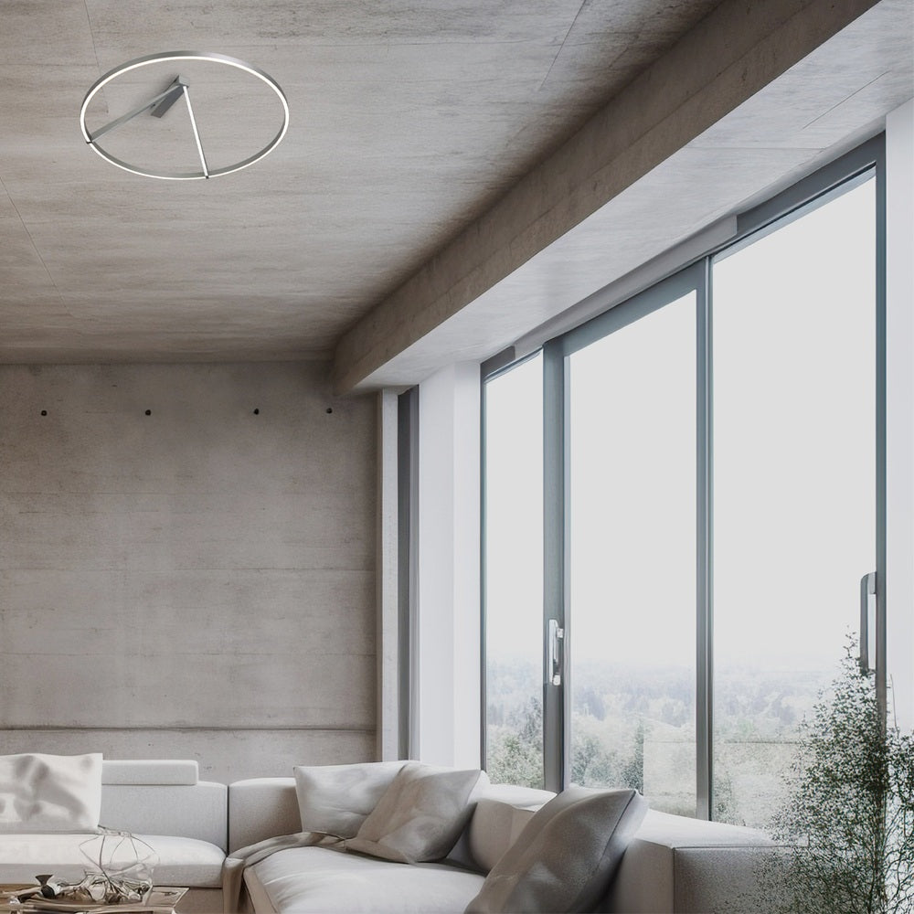 Vivida International Meridiana (bianco, bronzo, nero, sabbia, titanio) – plafoniera/applique LED dimmerabile CCT Vivida plus Lampade da soffitto